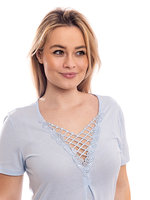 VIHIA s mriežkovanou čipkou