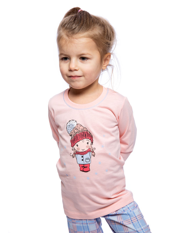 LOJZINA s dievčatkom a vločkami