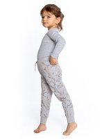 DANINKA s potlačou modré kvety