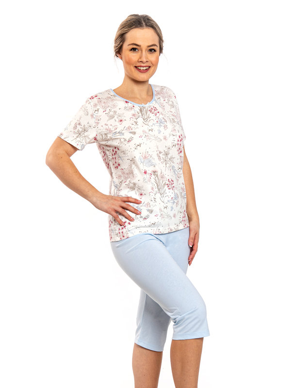 VIERKIA s kvetinovou potlačou