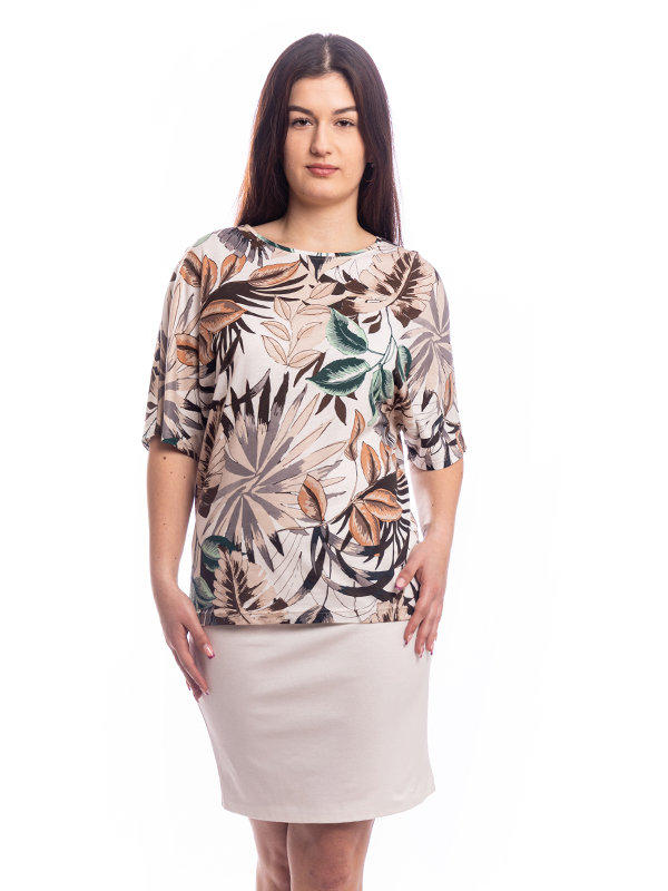 OZANA s potlačou listov