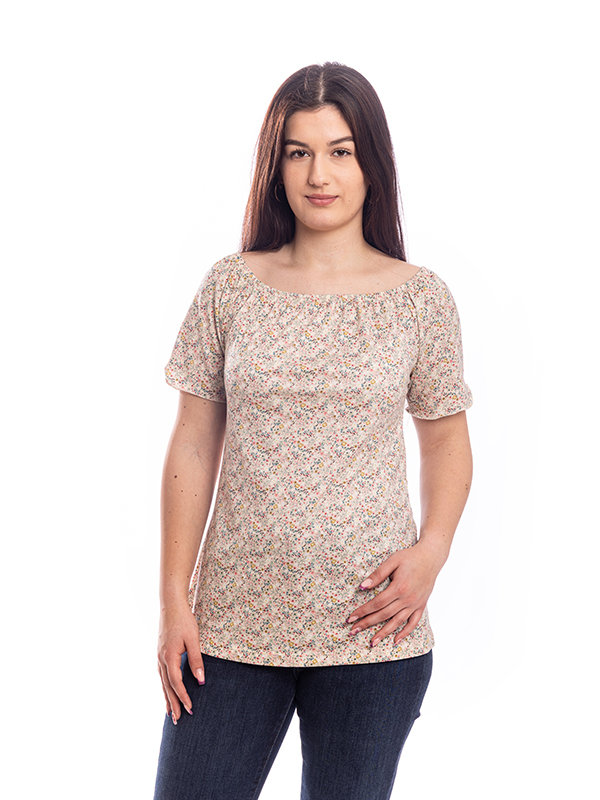 TOMIANA s drobnou potlačou