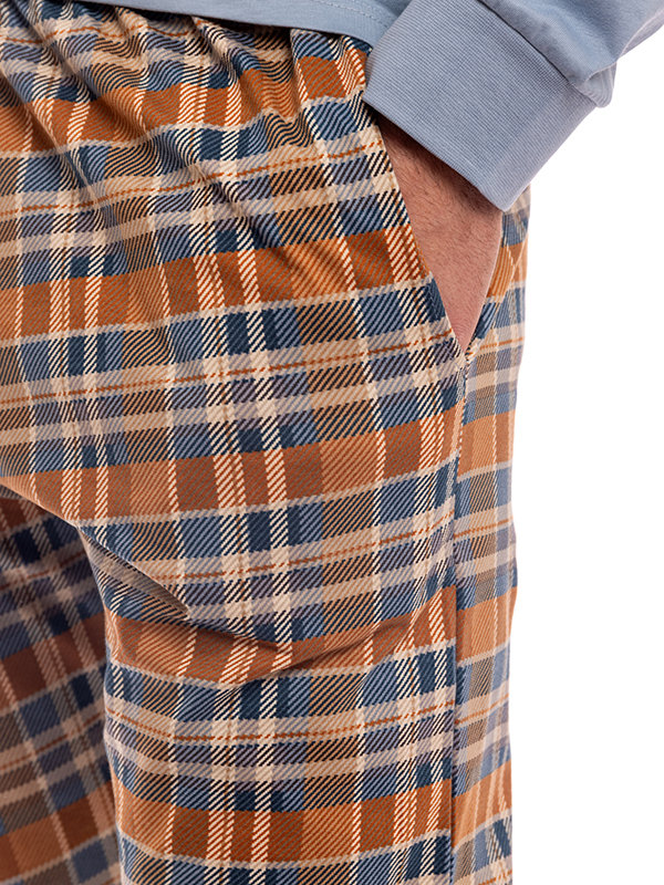 YLONIO s potlačou káro