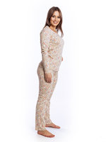 JUTA s potlačou kvietkov