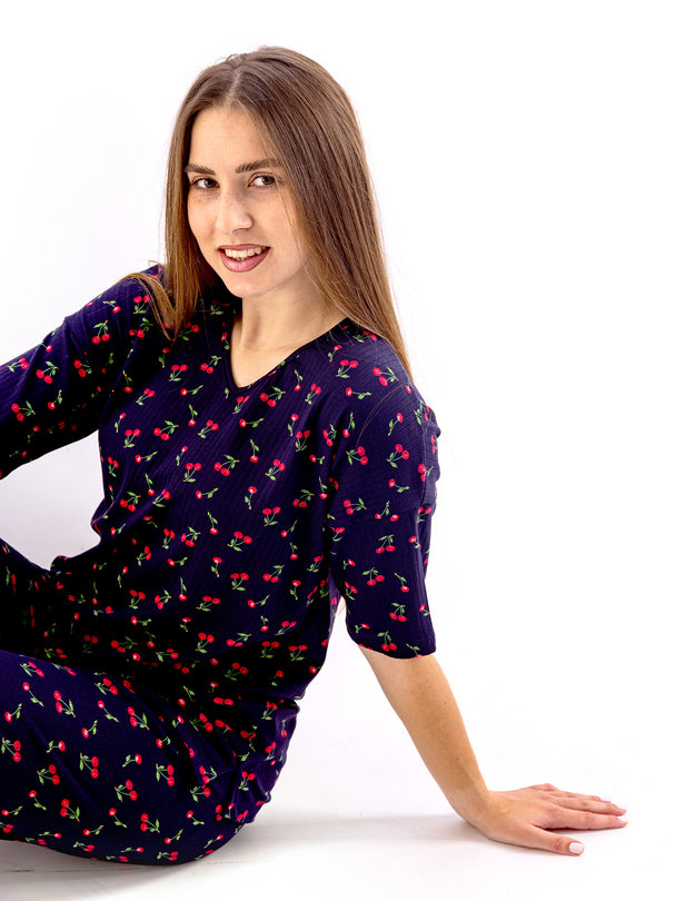 ZORI s potlačou čerešní