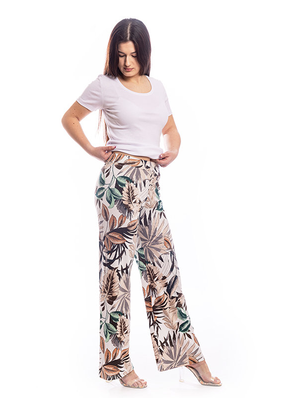 LESKINA s potlačou listov